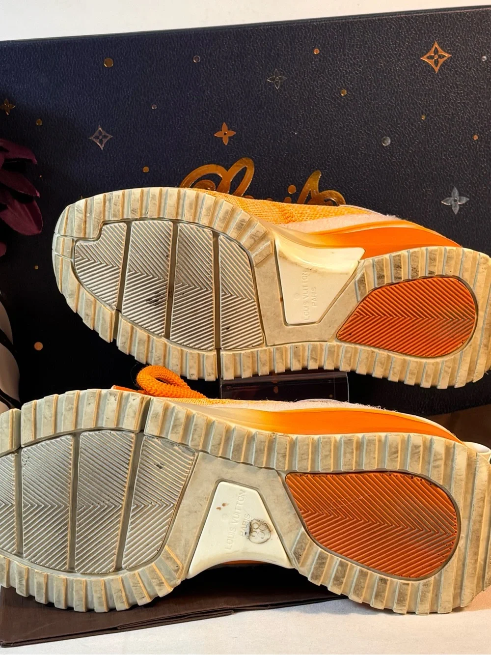 Louis Vuitton VNR Orange Sneakers